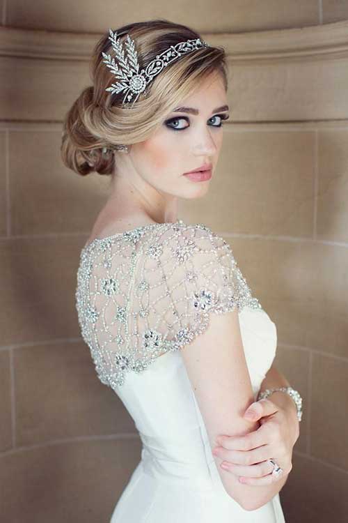 Simple Bridal Hairstyles for Long Hair Свадебные прически под диадему в 2016 году – советы стилистов