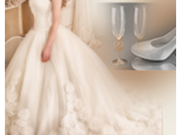 Продажа свадебных нарядов и всех аксессуаров для вашей свадьбы