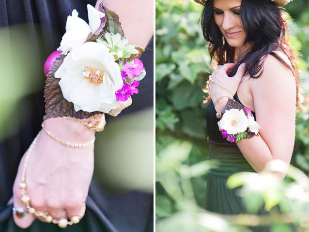 DIY Boho Flower Bracelets For Bridesmaids 5 Стильные и оригинальные идеи для подружек невесты 2016