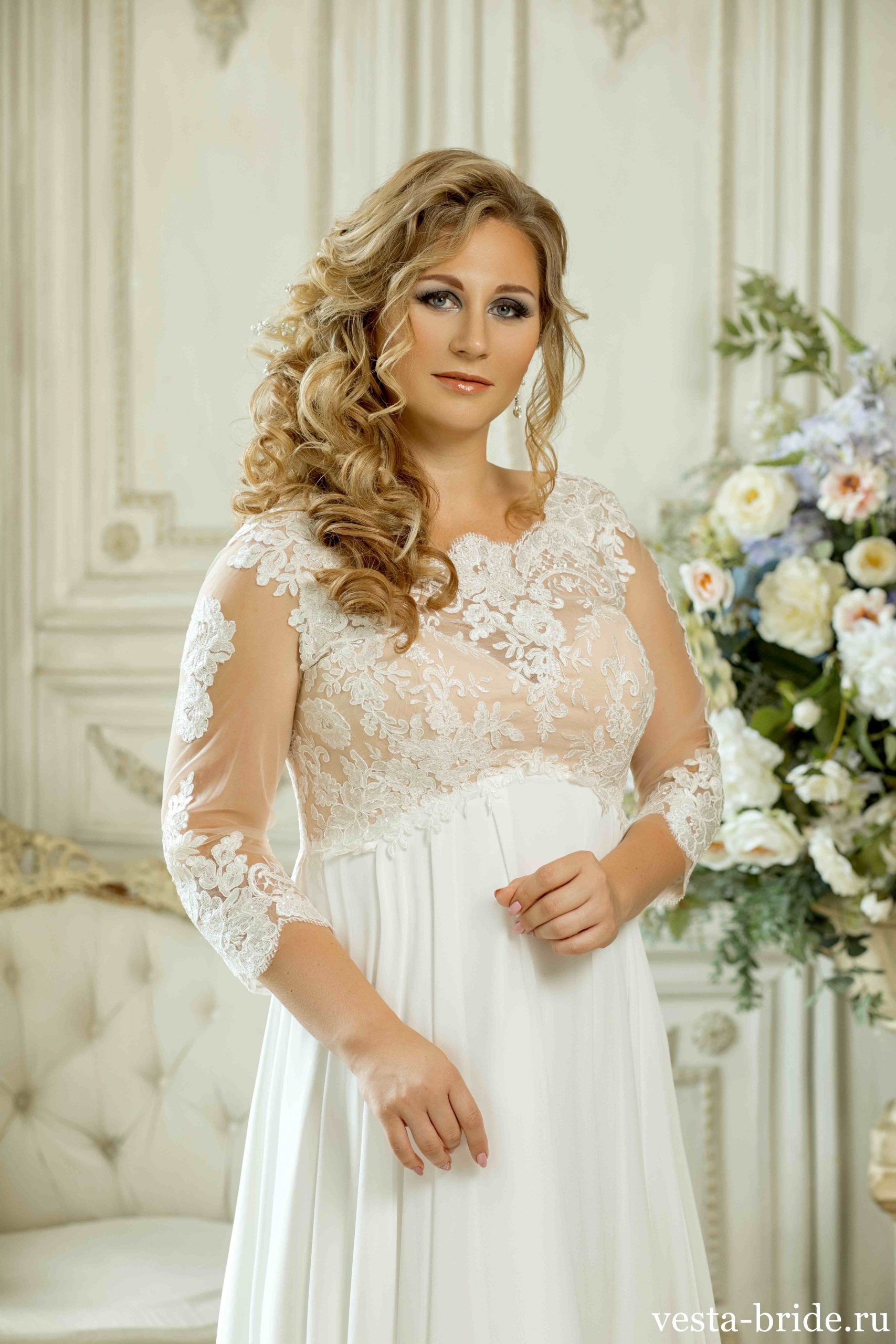 sx3hql16sfuy5wzoh1kv7wy scaled Закрытое свадебное платье с рукавом Meliya