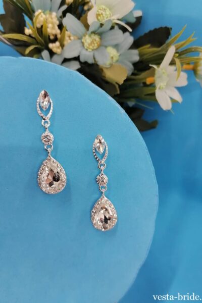 Серьги 1 1800 Свадебные серьги