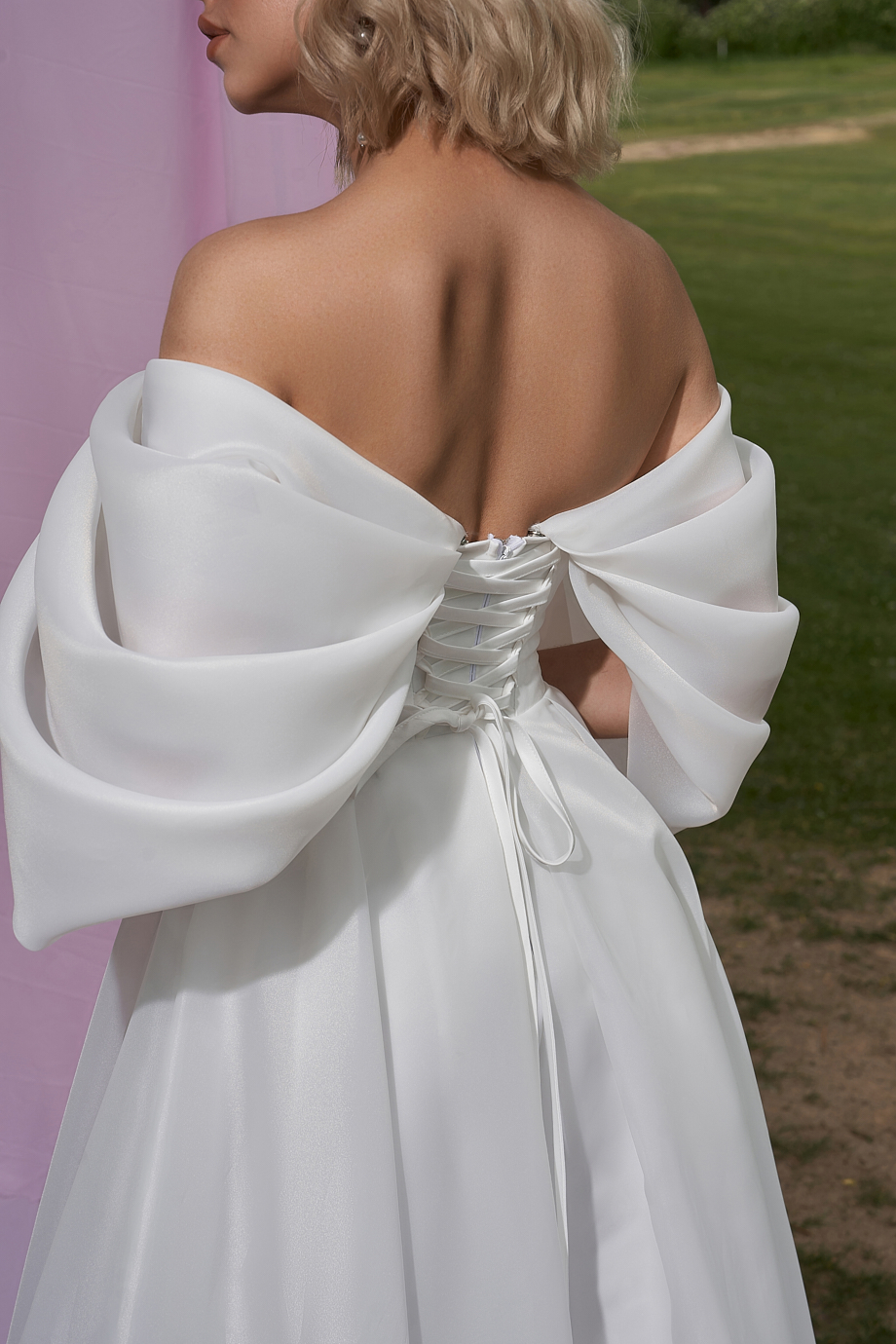 dsc06367 Свадебное платье-трансформер " Лилит" в стиле минимализм.